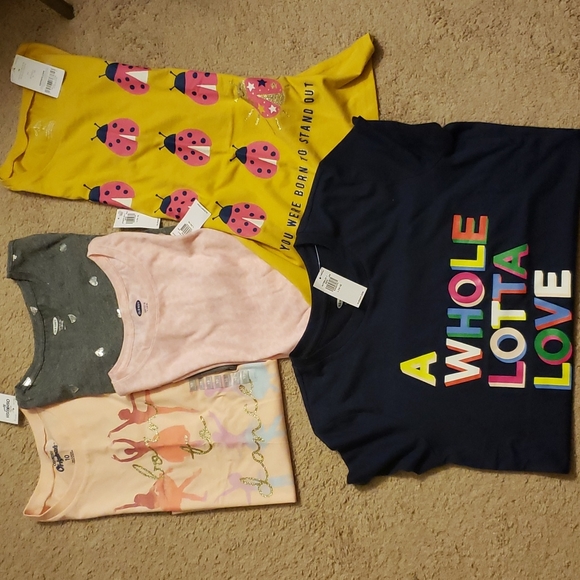 Carter's Other - Lot of 5 NWT girl's shirts